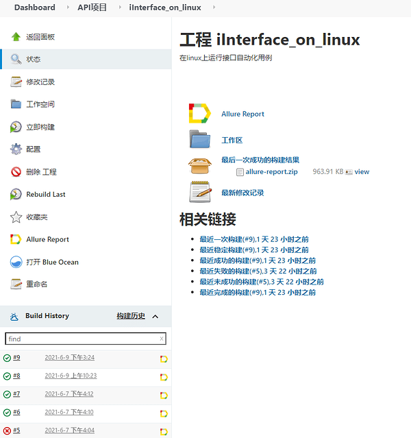 04 iInterface项目在Linux执行构建结果